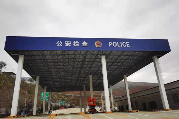 根河网架结构屋顶