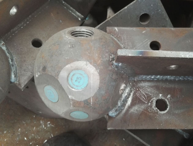 根河螺栓球球塞，网架配件